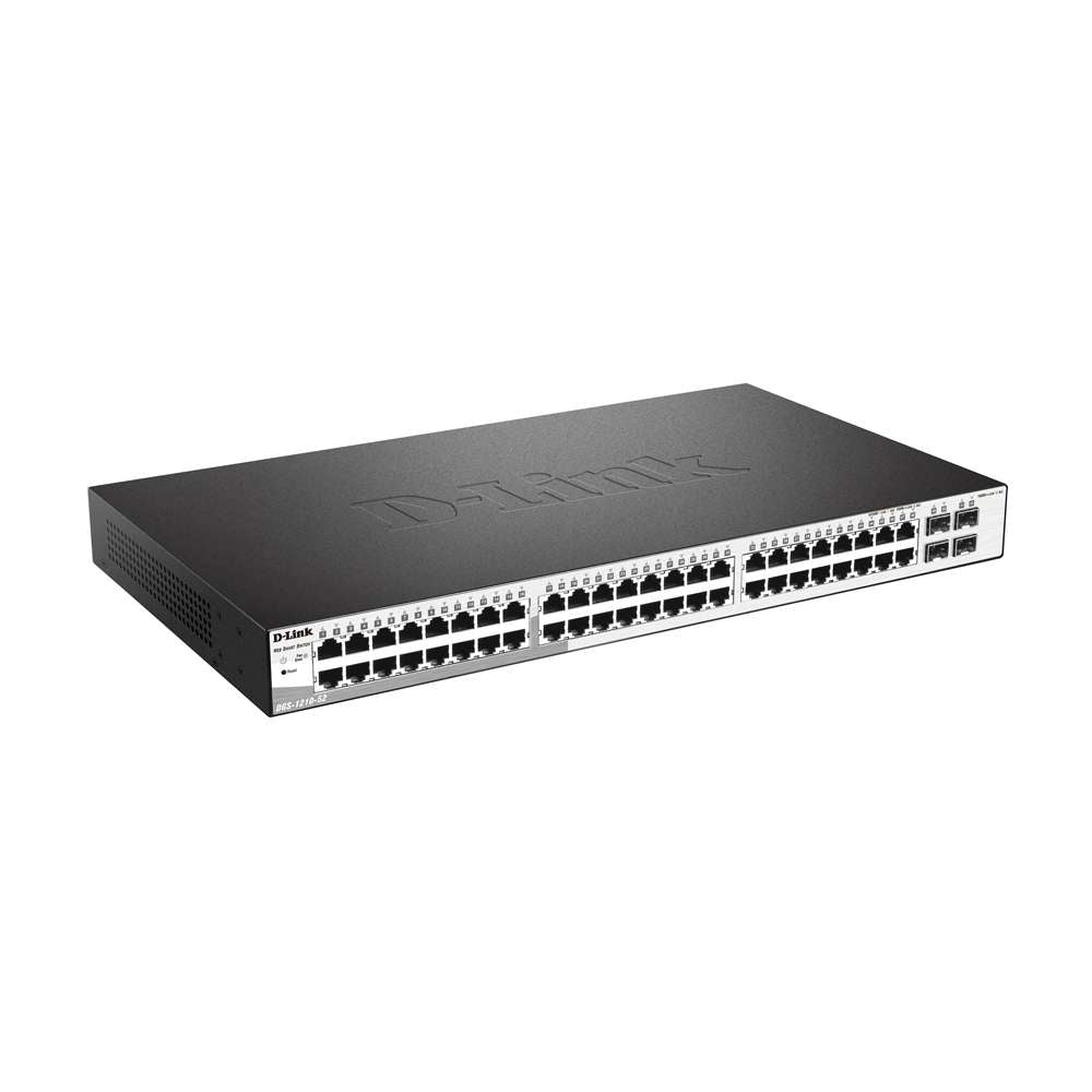 D-Link POE Switch 48Port Gigabit 4 SFP DGS-1210-52MP D-Link POE Switch 48Port Gigabit 4 SFP DGS-1210-52MP